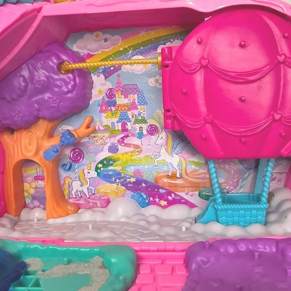 Polly Pocket 35th Anniversary Unicorn Playset Sparkle Cove Adventure Mattel